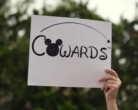 Hundreds Rally In Front Of Disney HQ Over ‘Un-American’ Jimmy Kimmel Cancellation